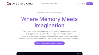 Media Vault AI